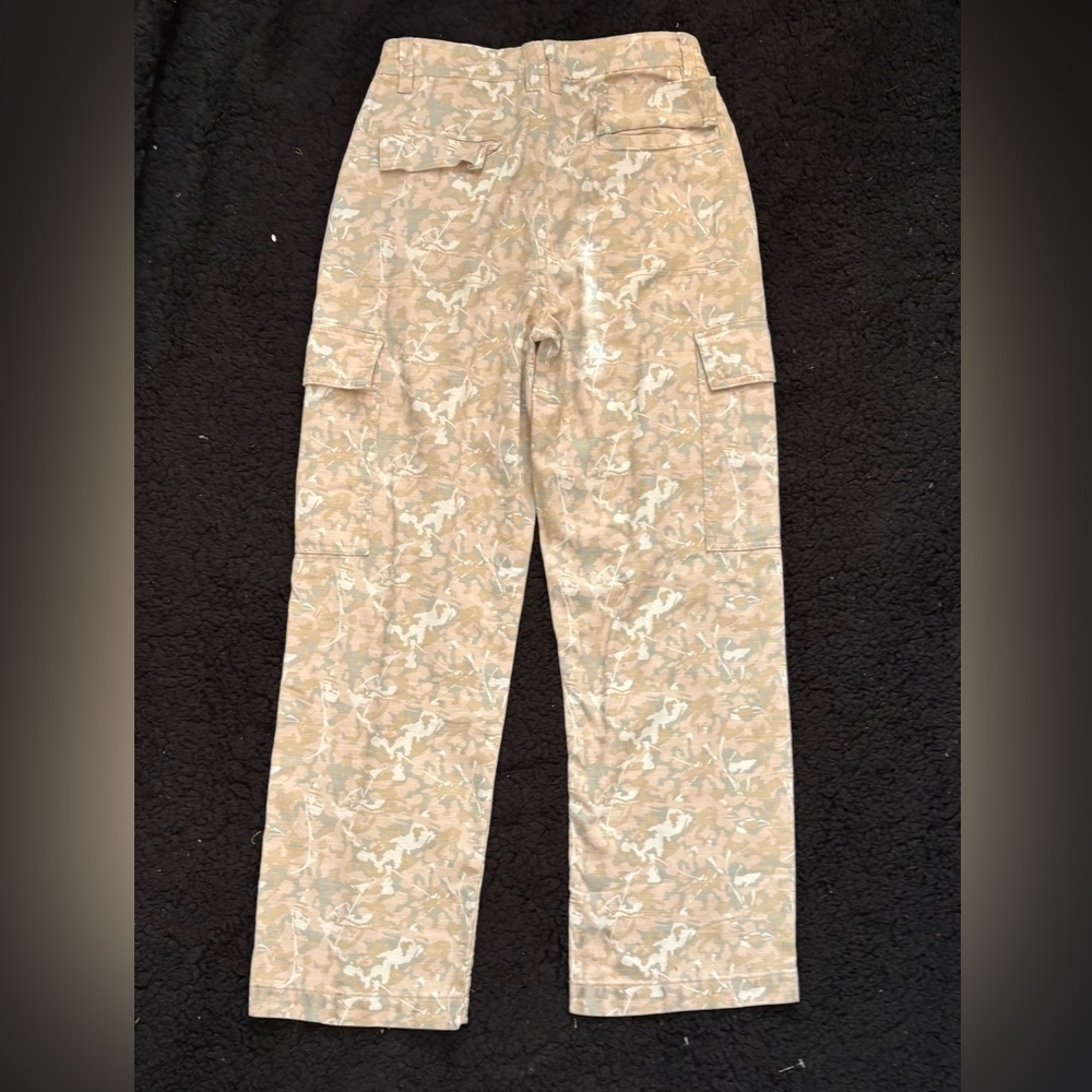 Cotton On Beige Wide Leg Cargo Pants - Picture 3 of 9